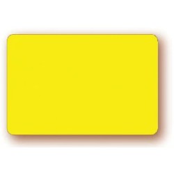 ÉTIQUETTE 80x60 mm fluo jaune, sans roulettes, sans attachement (lot 