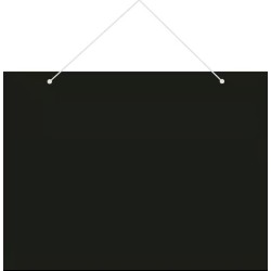 PANCARTE 300x200 mm – ardoise noire, fil nylon (lot de 10)