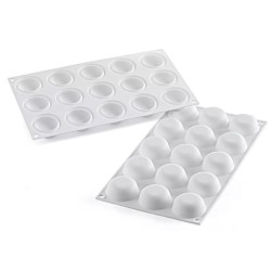 PLAQUE SILICONE RONDS BOMBES