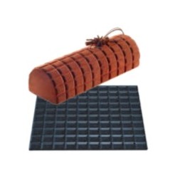 TAPIS DECOR SILICONE - Imprimé chocolat 250x185xht3 mm