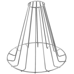 PRESENTOIR A BOUDINS/SAUCISSES INOX - Ø 280 X HT 280 MM