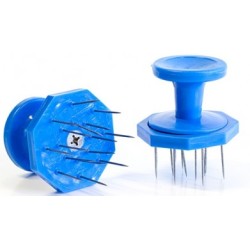 PIQUE SAUCISSON OU PIQUE SAUCISSE 16 DENTS POIGNEE PLASTIQUE