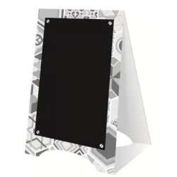 CHEVALET PARIS 60x100 mm - neutre + découpe, 1 pliage (lot de 10)