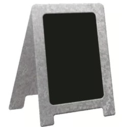 CHEVALET GALVA 200x300 mm - neutre + découpe, 1 pliage (lot de 3)