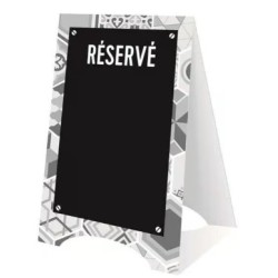 CHEVALET PARIS 60x100 mm - réservé + découpe, 1 pliage (lot de 10)