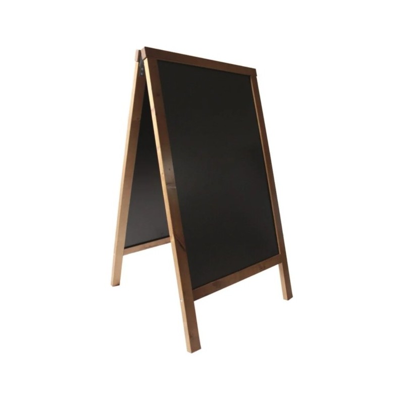 CHEVALET DE TROTTOIR 930x505 mm - teinté chêne