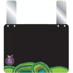 ETIQUETTE BON ET LOCAL 200x150 mm - neutre, grandes pattes (lot de 10