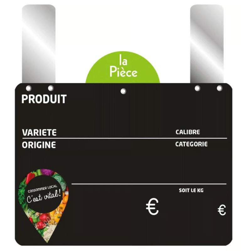 ETIQUETTE CONSOMMER…VITAL 150x100 mm - VOCC, disque poids, grandes pa