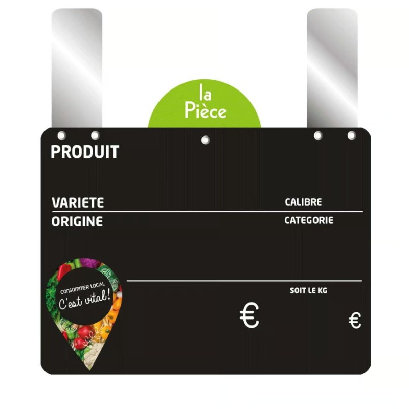ETIQUETTE CONSOMMER…VITAL 200x150 mm - VOCC, disque poids, grandes pa