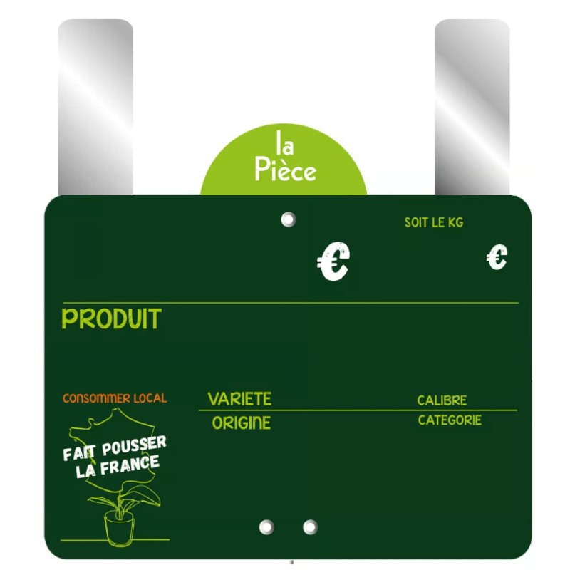 ETIQUETTE CONSOMMER…FRANCE 200x150 mm - VOCC, disque poids, grandes p