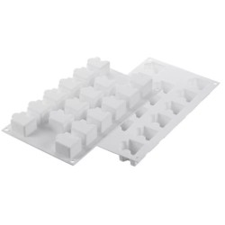 PLAQUE SILICONE 300X175 - 16 puzzles 42x34xht28 mm - 32ml