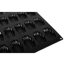 PLAQUE SILICONE 600X400 - 44 madeleines 78x45xht18 mm - 35ml