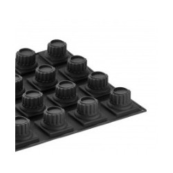 PLAQUE SILICONE 600X400 - 24 colonnes césar 70x70xht50 - 130ml