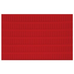 PLAQUE RELIEF SILICONE 560X390 - Motif rayures 50 mm