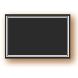 ARDOISINE noire 300x200 mm, recto/verso, sans attachement (lot de 10)