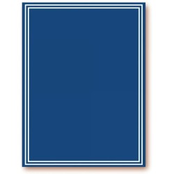 ARDOISINE bleue 495x695 mm, recto/verso + fil nylon (lot de 3)
