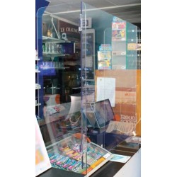 VITR’HYGIÈNE protection personnel de caisse, 840x820 mm, épaisseur 8 