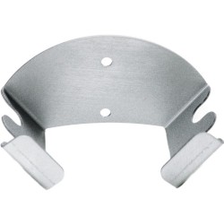 SUPPORT MURAL INOX POUR 2 PELLES A PIZZA - 180 x 90 x 90 mm