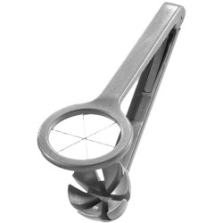 COUPE OEUF - FONTE D'ALUMINIUM ET FILS INOX - 6 quartiers