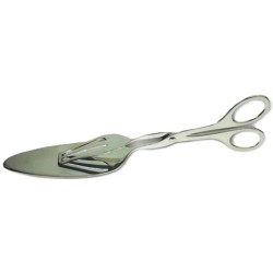 PINCE PELLE A GATEAUX INOX - LG 230 MM