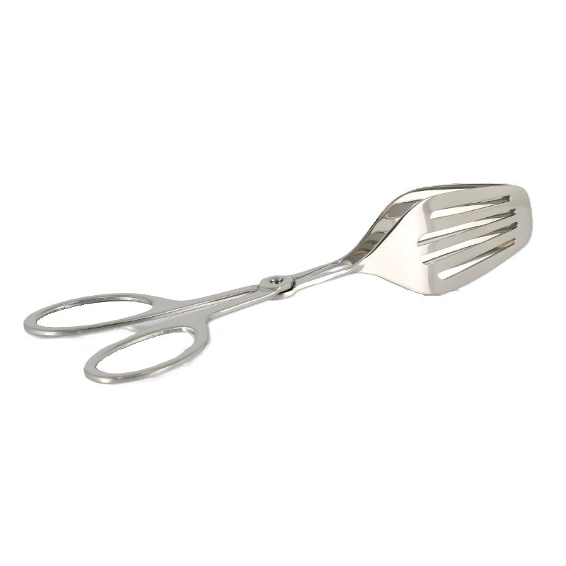 PINCE A GATEAUX INOX - LG 190 MM - AJOUREE