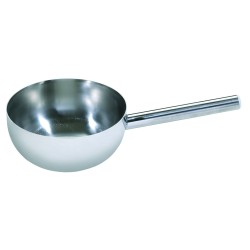 VIDE MARMITE INOX Ø 200 x 430 mm (lg manche 230 mm)