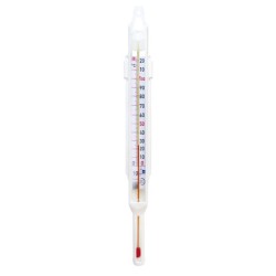 THERMOMETRE Charcutier (-10°/+120°) corps en verre gaine polypropylèn