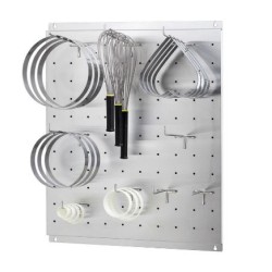 PANNEAU MURAL A CROCHETS  600X700