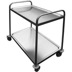 CHARIOT DE SERVICE INOX SOUDÉ