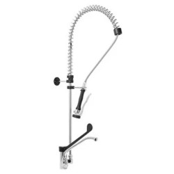 DOUCHETTE AVEC COL DE CYGNE + MITIGEUR LEVIER CLINIQUE plastique