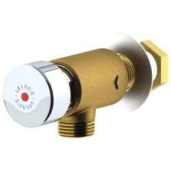 BOUTON POUSSOIR "TEMPOSTOP" - DELABIE - M1/2" pour lave mains