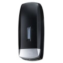 DISTRIBUTEUR DE SAVON MANUEL - MODELE MURAL 1L - ABS NOIR
