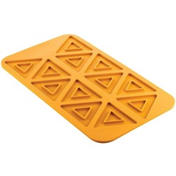 PLAQUE SILICONE 470X270 - 12 séries de triangles 110.5x97xht5.5 mm