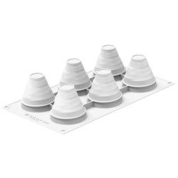 PLAQUE SILICONE 300X175 - Kit tarte albia Ø 65xht61 mm - 106ml