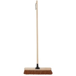 BALAI AVEC MANCHE - FIBRE COCO - LG 370 MM