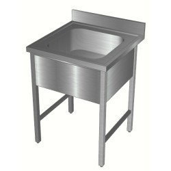 PLONGE INOX CHASSIS SOUDÉ