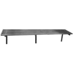 ETAGERE MURALE BARREAUDEE INOX