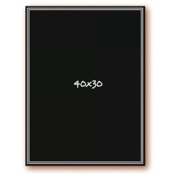 PANCARTE ARDOISINE NOIRE