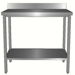 TABLE INOX CHASSIS SOUDE