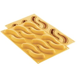 PLAQUE SILICONE 300X175 - 12 piments 91x31xht16 mm - 13ml