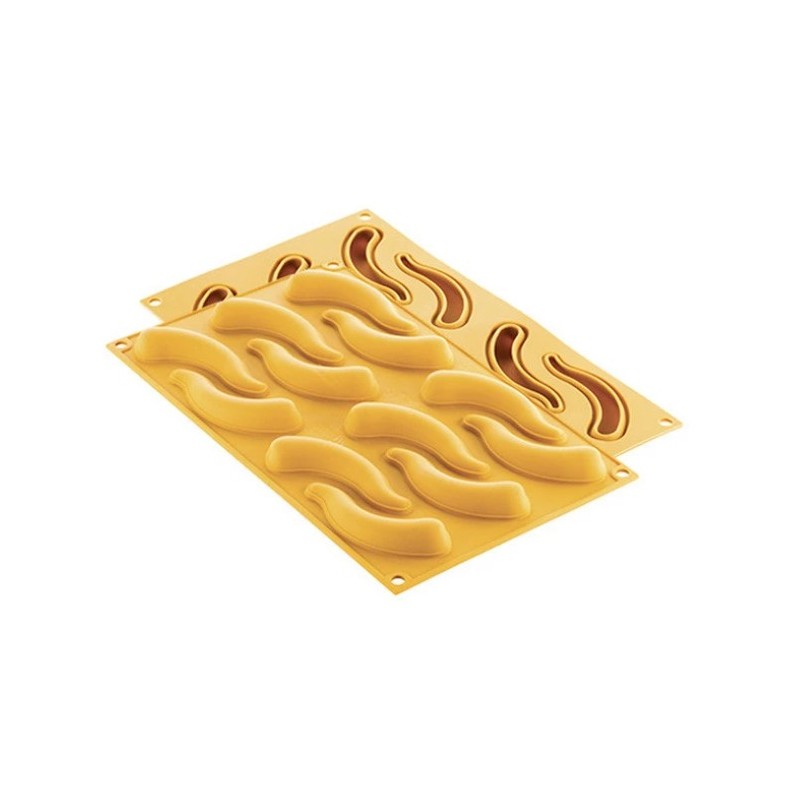 PLAQUE SILICONE 300X175 - 12 piments 91x31xht16 mm - 13ml