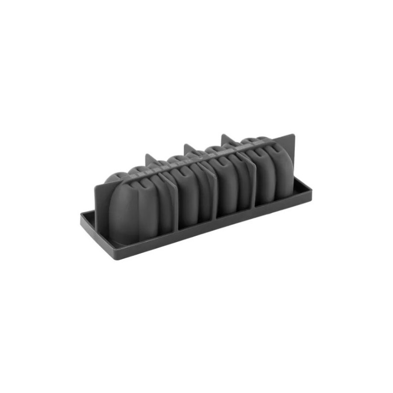 MOULE SILICONE BUCHE - Décor crème 250x84xht75 mm - 1000ml