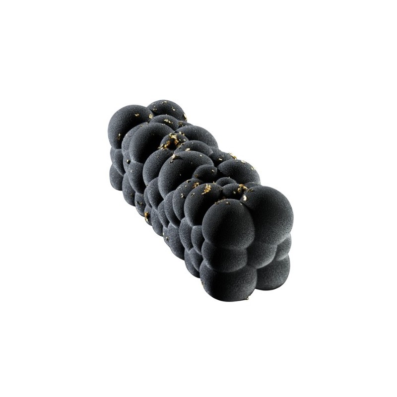 MOULE SILICONE BUCHE - Décor atomic 250x80xht80 mm - 1200ml