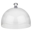 CLOCHE POLYCARBONATE TRANSPARENT AVEC POIGNEE - Ø 300 ht 220 mm