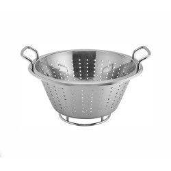 PASSOIRE EN INOX CONIQUE SUR PIED