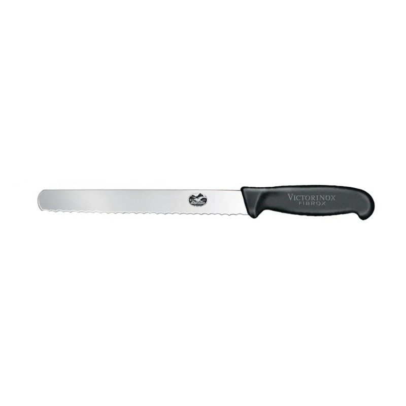 COUTEAU A JAMBON LAME CRANTEE VICTORINOX