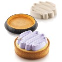 KIT PLAQUE SILICONE - 8 tartelettes honoré Ø 80xht20 mm - 34ml