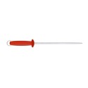 FUSIL CHROME STANDARD ROND - 300 - manche plastique - ROUGE