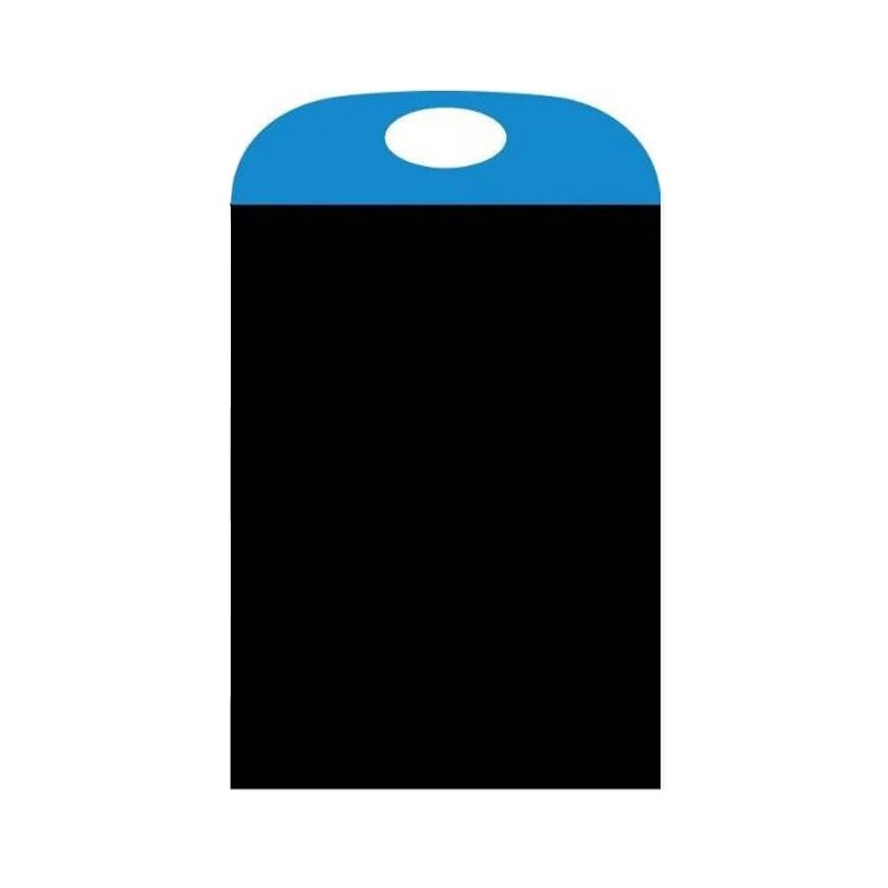 PANNEAU ARDOISE PORTACOLOR - 70x40 cm - BLEU