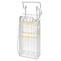 PORTE COUTEAUX INOX VERROUILLABLE -  4 COUTEAUX + 2 FUSILS